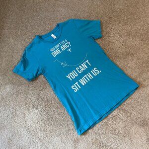 You Can't Fly A DME Arc Men’s Blue Short Sleeve Pilot T-Shirt Sz S VOR IFR